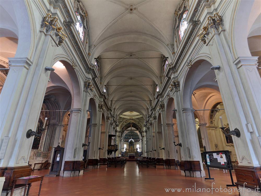 Milan (Italy) - Interior of the  Basilica of San Marco